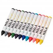 картинка МОЛА Восковой карандаш, разные цвета от магазина Wmart