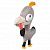 картинка SAGOSKATT 2021 САГОСКАТТ 2021 Мягкая игрушка - птица/разноцветный от магазина Wmart