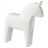 картинка ФИНАНСИЭЛЛ Украшение, лошадь, белый, 26 см от магазина Wmart