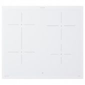 картинка BEJUBLAD БЭЮБЛАД Индукц варочн панель - ИКЕА 500 белый 58 см от магазина Wmart