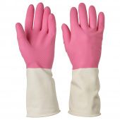 картинка RINNIG РИННИГ Хозяйственные перчатки - розовый M от магазина Wmart