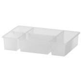 картинка АНТОНИУС Вставка в ящик, прозрачный, 37x24x7 см от магазина Wmart