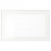 картинка GLASSVIK ГЛАССВИК Стеклянная дверь - белый/матовое стекло 60x38 см от магазина Wmart