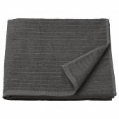 картинка ВОГШЁН Банное полотенце, темно-серый, 70x140 см от магазина Wmart