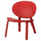 картинка FRÖSET ФРЕСЕТ Кресло - красная морилка дубовый шпон от магазина Wmart