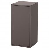 картинка EKET ЭКЕТ Шкаф с дверцей и 1 полкой - темно-серый 35x35x70 см от магазина Wmart