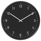 картинка БУНДИС Настенные часы, черный от магазина Wmart