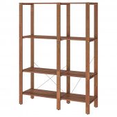 картинка ТУРД Стеллаж, д/сада, коричневая морилка, 120x35x161 см от магазина Wmart