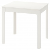 картинка ЭКЕДАЛЕН Раздвижной стол, белый, 80/120x70 см от магазина Wmart