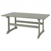 картинка БОНДХОЛЬМЕН Садовый столик, серый морилка, 111x60 см от магазина Wmart