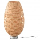 картинка БОЙА Лампа настольная, никелированный, бамбук от магазина Wmart