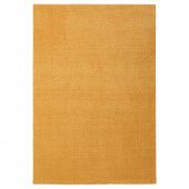 картинка ЛАНГСТЕД Ковер, короткий ворс, желтый, 133x195 см от магазина Wmart