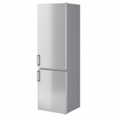 картинка НЕДИСАД Холодильник/ морозильник, нержав сталь, 249/75 л от магазина Wmart