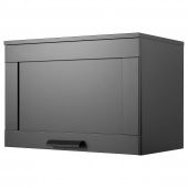 картинка BRIMNES БРИМНЭС Навесной шкаф с дверцей - черный 60x41 см от магазина Wmart