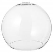 картинка ЯКОБСБЮН Абажур для подвесн светильника, прозрачное стекло, 30 см от магазина Wmart