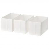 картинка СКУББ Коробка, белый, 31x55x33 см от магазина Wmart
