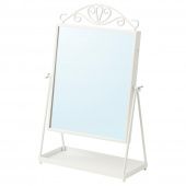 картинка KARMSUND КАРМСУНД Зеркало настольное - белый 27x43 см от магазина Wmart