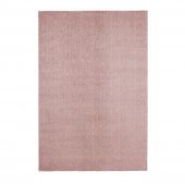 картинка KNARDRUP КНАРДРУП Ковер, короткий ворс - бледно-розовый 133x195 см от магазина Wmart