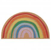картинка ПИЛЛЕМАРК Придверный коврик для дома, радуга, 50x90 см от магазина Wmart