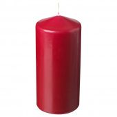 картинка FENOMEN ФЕНОМЕН Неароматич свеча формовая - красный 14 см от магазина Wmart