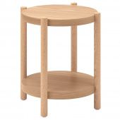 картинка LISTERBY ЛИСТЕРБИ Придиванный столик - дубовый шпон 50 см от магазина Wmart