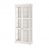 картинка ЛИАТОРП Шкаф-витрина, белый, 96x214 см от магазина Wmart