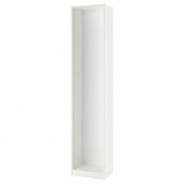 картинка ПАКС Каркас гардероба, белый, 50x35x236 см от магазина Wmart