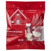 картинка VINTERSAGA Фигурные конфеты - с клюквой и вкусом ванили 80 гр от магазина Wmart