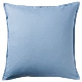 картинка GURLI ГУРЛИ Чехол на подушку - голубой 50x50 см от магазина Wmart