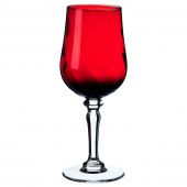 картинка VINTER 2021 ВИНТЕР 2021 Бокал для вина - ручная работа прозрачное стекло/красный 33 сл от магазина Wmart
