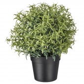 картинка ФЕЙКА Искусственное растение в горшке, Розмарин, 9 см от магазина Wmart