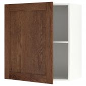 картинка KNOXHULT КНОКСХУЛЬТ Навесной шкаф с дверцей - под коричневый мореный ясень 60x75 см от магазина Wmart