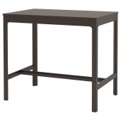 картинка ЭКЕДАЛЕН Барный стол, темно-коричневый, 120x80 см от магазина Wmart