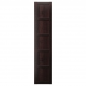 картинка БЕРГСБУ Дверца с петлями, черно-коричневый, 50x229 см от магазина Wmart