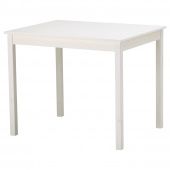 картинка ОЛМСТАД Стол, белый, 90x70 см от магазина Wmart