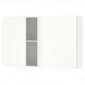 картинка КНОКСХУЛЬТ Навесной шкаф с дверями, белый, 120x75 см от магазина Wmart