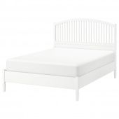 картинка TYSSEDAL ТИССЕДАЛЬ Каркас кровати - белый/Лурой 160x200 см от магазина Wmart