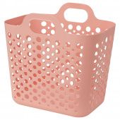 картинка SLIBB СЛИББ Гибкая корзина для белья - розовый от магазина Wmart