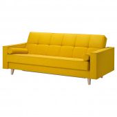картинка ASKESTA АСКЕСТА 3-местный диван-кровать - Шифтебу желтый от магазина Wmart