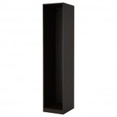 картинка PAX ПАКС Каркас гардероба - черно-коричневый 50x58x236 см от магазина Wmart