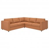картинка VIMLE ВИМЛЕ 4-местный угловой диван - Гранн/Бумстад золотисто-коричневый от магазина Wmart