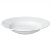 картинка УППЛАГА Тарелка глубокая, белый, 26 см от магазина Wmart