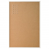 картинка ВЭГГИС Доска для записей, с кнопками, белый, 58x39 см от магазина Wmart