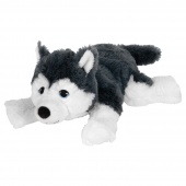 картинка ЛИВЛИГ Мягкая игрушка, собака, сибирский хаски, 26 см от магазина Wmart