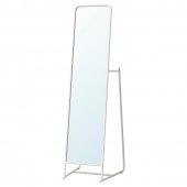 картинка КНАППЕР Зеркало напольное, белый, 48x160 см от магазина Wmart
