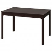 картинка EKEDALEN ЭКЕДАЛЕН Раздвижной стол - темно-коричневый 120/180x80 см от магазина Wmart