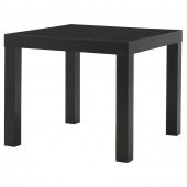 картинка LACK ЛАКК Придиванный столик - черный 55x55 см от магазина Wmart