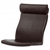 картинка POÄNG ПОЭНГ Подушка-сиденье на кресло - Глосе темно-коричневый от магазина Wmart
