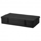 картинка ЛИКСЕЛЕ Ящик для 2-мест дивана-кровати, черный от магазина Wmart
