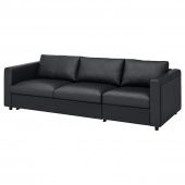 картинка VIMLE ВИМЛЕ 3-местный диван-кровать - Гранн/Бумстад черный от магазина Wmart